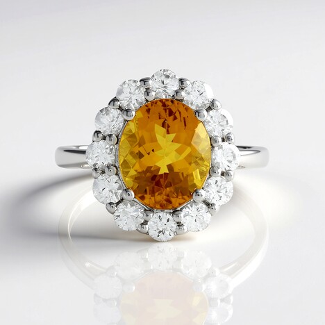 Anello in argento con Scapolite