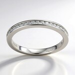 Bague en argent et Zircon