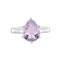 Anello in argento con Ametista Rose de France