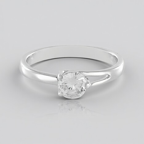 Anello in argento con Zircone