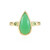 Anello in argento con Crisoprasio (KM by Juwelo)