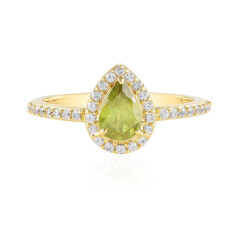 Anello in argento con Sfene