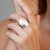 Bague en argent