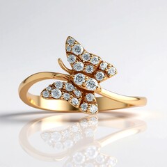 Anello in oro con Diamante I1 (H) (CIRARI)