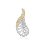 Zirkon-Silberanhänger (MONOSONO COLLECTION)