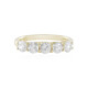Gouden ring met zirkonen (de Melo)