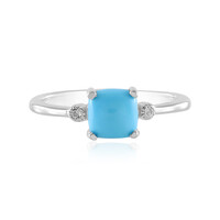 Anello in argento con Turchese Sleeping Beauty (Faszination Türkis)