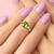 Peridot Silver Ring
