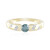 9K I3 Blue Diamond Gold Ring