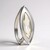 Pendentif en argent et Quartz blanc (MONOSONO COLLECTION)