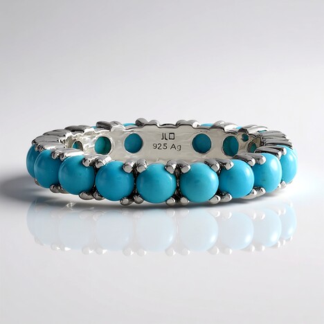 Anello in argento con Turchese Sleeping Beauty