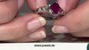 Anillo en plata con Rubí de Madagascar (SAELOCANA)