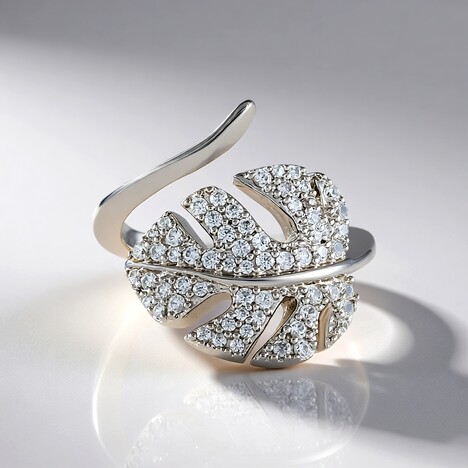 Anello in argento con Zircone