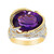 Sibirischer Amethyst-Goldring (Adela Gold)