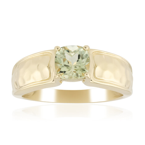 Anillo en oro con Diáspora de color cambiante