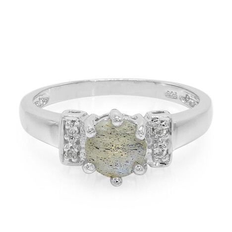 Spektrolith-Silberring