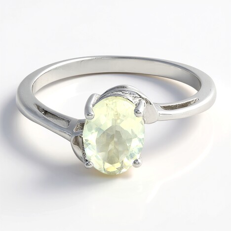 Anello in argento con Ortoclasio