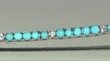 Zilveren armband met Sleeping Beauty Turkooisen (Faszination Türkis)
