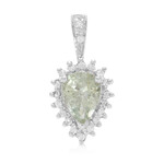 Kupfer-Turmalin-Silberanhänger