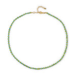 Collana in argento con Peridoto