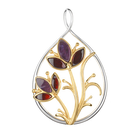 Amethyst Silver Pendant (dagen)