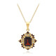 Collier en argent et Grenat