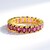 Anello in argento con Rodolite