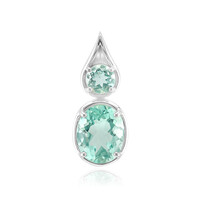 Ciondolo in argento con Fluorite Braldu (Pallanova)