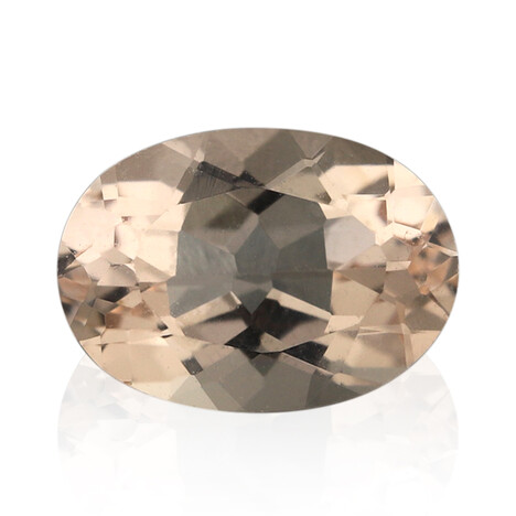 Edelsteen met een Perzik Morganiet