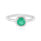 Anello in argento con Onice Verde