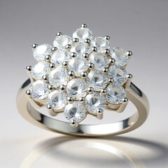 Anello in argento con Danburite