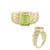 Peridot-Goldring (Ornaments by de Melo)