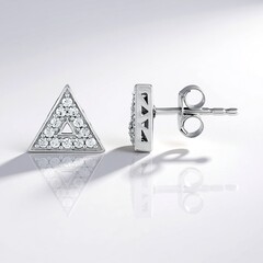 Orecchini in argento con Zircone