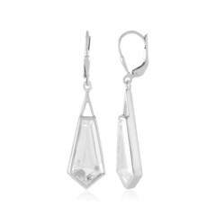 Orecchini in argento con Quarzo Bianco