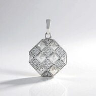 Colgante en plata con Zircón
