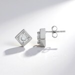 Orecchini in argento con Zircone