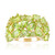 Anello in oro con Peridoto Jilin (de Melo Gold)