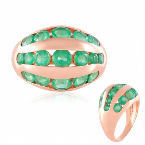 Anillo en oro con Esmeralda de Rusia (de Melo Gold)