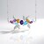 Collier en argent et Topaze bleu Suisse (Dallas Prince Designs)