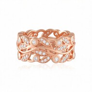 Anillo en plata con Zircón (de Melo Essence)