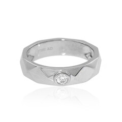 Lupenreiner (F) Brillant-Platinring (LUCENT DIAMONDS)