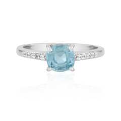 Zilveren ring met een Ratanakiri zirkoon (Adela Silber)