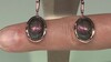 Pendientes en plata con Labradorita púrpura de Maniry (KM by Juwelo)