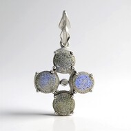 Pendentif en argent et Spectrolite