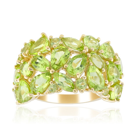 Anello in oro con Peridoto Jilin (de Melo Gold)