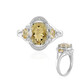 Anello in argento con Quarzo Mistico Giallo