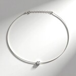Collana in argento con Topazio Bianco (Adela Silber)