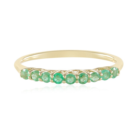 Bague en or et Emeraude de Russie (de Melo Gold)