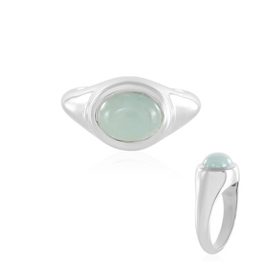 Anello in argento con Acquamarina