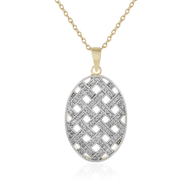 Collar en plata con Diamante I3 (I)